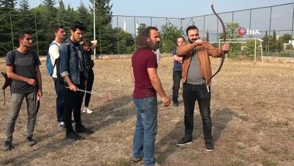 Atlı okçuluk üniversitede seçmeli ders oldu