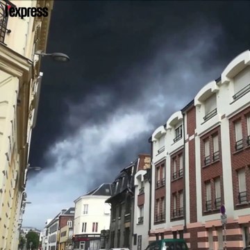 Après l'incendie de l'usine chimique de Rouen, les habitants inquiets
