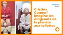 Cristina Guggeri imagine les dirigeants de la planète aux toilettes