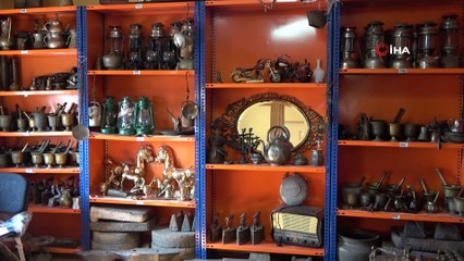 Hurdacıyken bulduğu tarihi eserlerle antikacı oldu