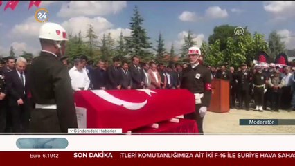 Hakkari şehidine veda