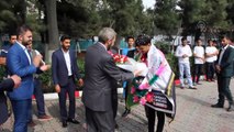 TEKNOFEST'in ikincisi Afgan Moradi ülkesinde çiçeklerle karşılandı - KABİL