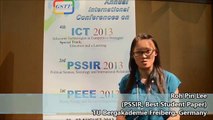 Ms. Roh Pin Lee at PSSIR Conference 2013 by GSTF Singapore