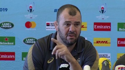 Groupe D - Cheika : ''Nos joueurs apprennent à plaquer au milieu du corps''