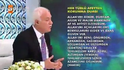 Nihat Hatipoğlunun depremden korunma duası sosyal medyada gündem oldu