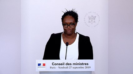 Compte rendu du Conseil des ministres du 27 septembre 2019
