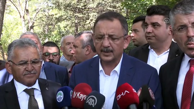 AK Parti Genel Başkan Yardımcısı Özhaseki - İstanbul depremi - KAYSERİ