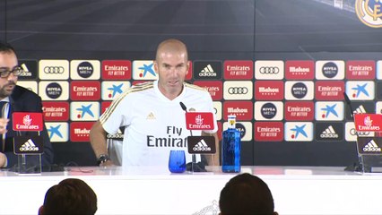 Zidane en rueda de prensa previa al derbi
