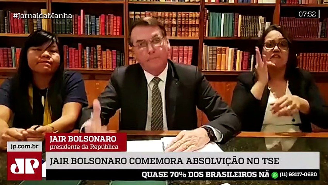 Relator no TSE conclui que campanha de Bolsonaro não fez disparos em massa no WhatsApp
