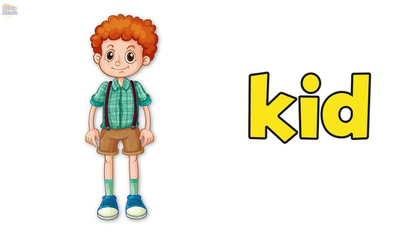 Words and phrases in English for kids - Words starting with JKLMN