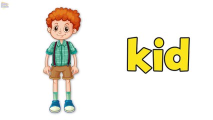 Words and phrases in English for kids - Words starting with JKLMN