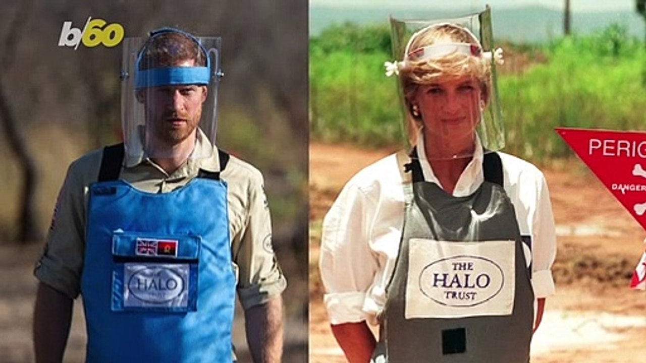 Prince Harry Follows in His Mom’s Footsteps During His Visit to Angola