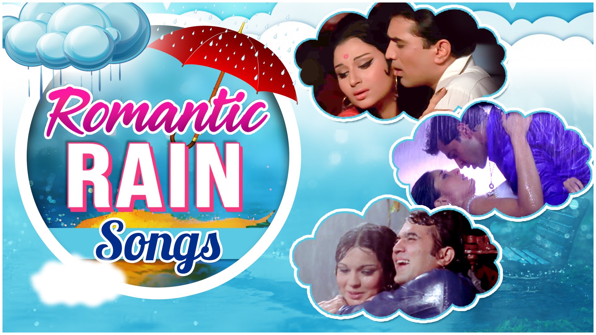 ⁣Romantic Rain Songs | Monsoon Special Songs | बारिश के गाने | Bollywood Rain Hits | Old Hindi Songs
