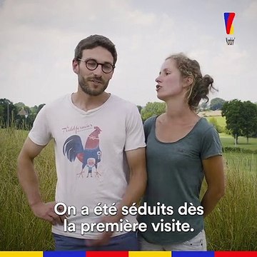 Elise et Laurent, éleveurs à Pérousel