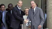 Zidane : « Je suis triste, Chirac a été le président de tous les sportifs »