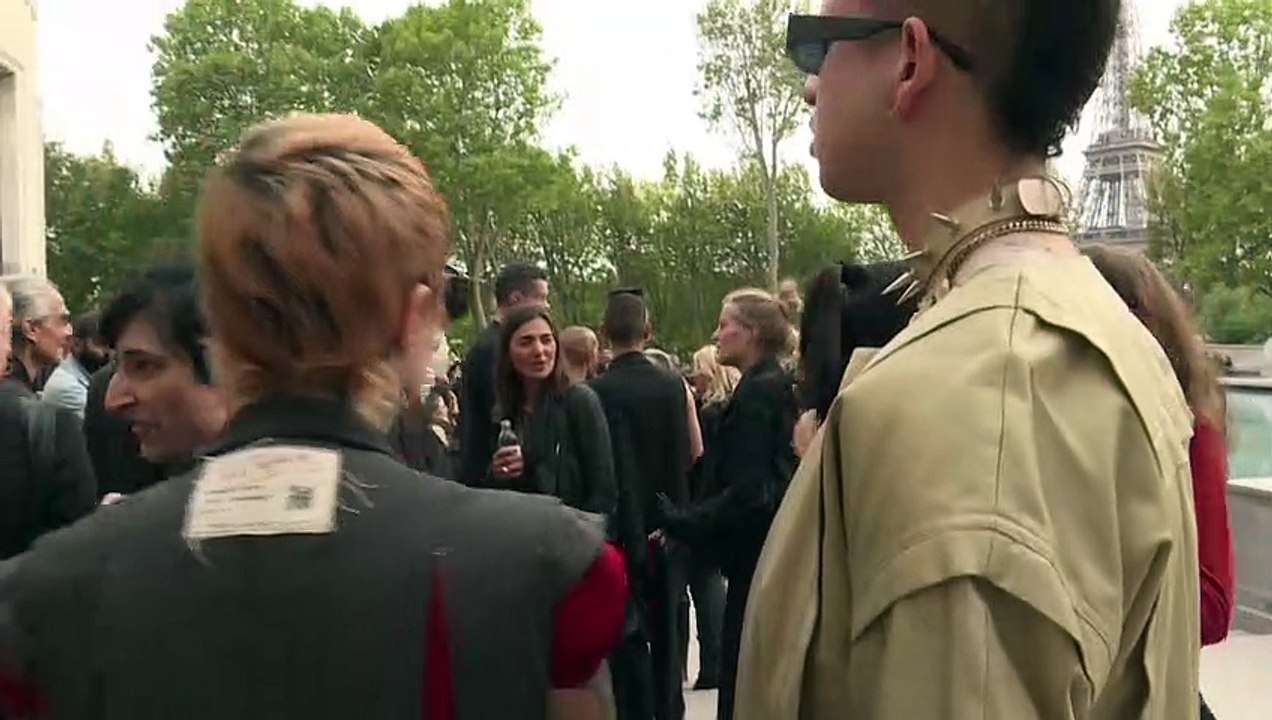 Futuristischer Laufsteg von Rick Owens in Paris