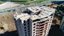 Erzurum'da new city konutlarını yıkan firma yetkilisi mezarlık inşa edilmiş -arşiv
