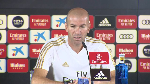 Zidane sobre el derbi: Lo que queremos es ganar