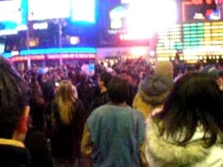 superbowl a Time Square !!!!!!