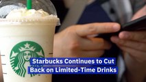 Limited Time Drinks On Decline At Starbucks
