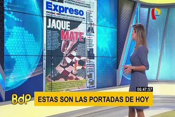 Así informan las principales portadas de diarios este viernes 27