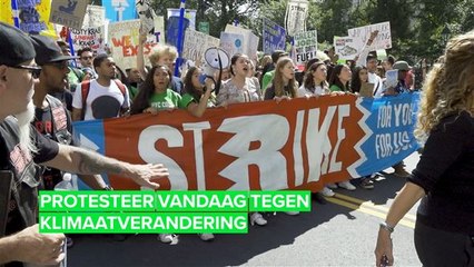 Vandaag is het grote klimaatprotest!