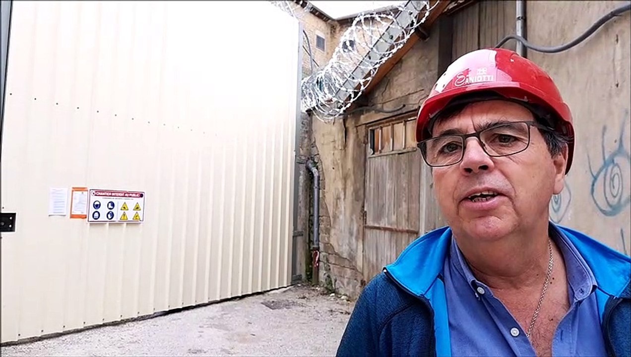 Lons-le-Saunier: Claude Caniotti fait le point sur les travaux du mur de la prison