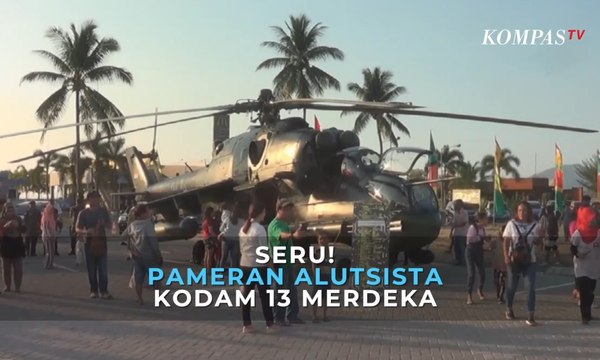 Seru! Pameran Alutsista Kodam 13 Merdeka