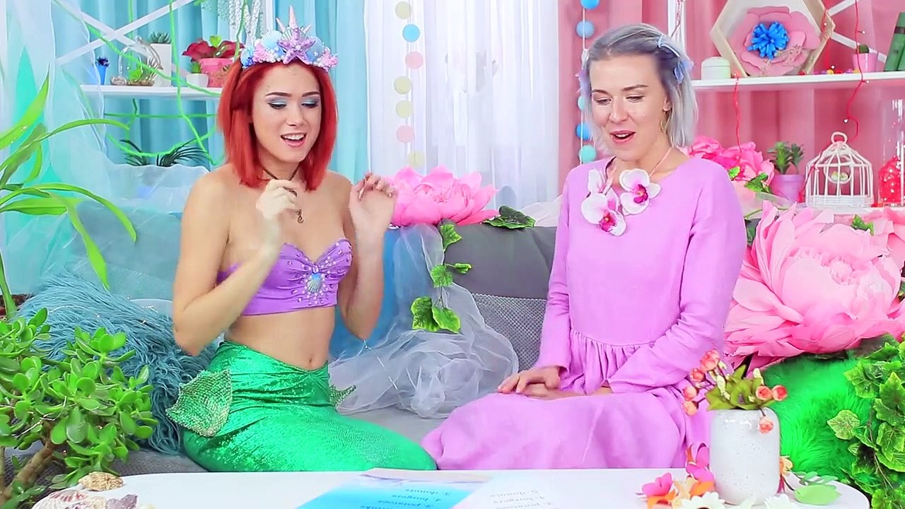 10 DIY Amazing Mermaid Fast Food vs Fairy Fast Food Challenge!