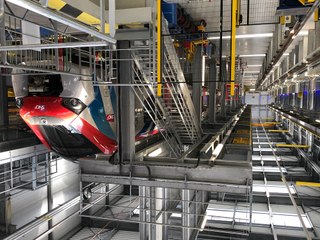 Ville-la-Grand (Haute-savoie) - A la découverte de l'atelier de maintenance du Léman Express