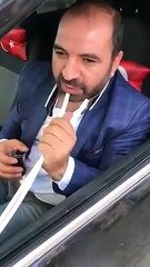 Halka hizmet hakka hizmet dedi, araç içinde sigara yasağının açığını buldu