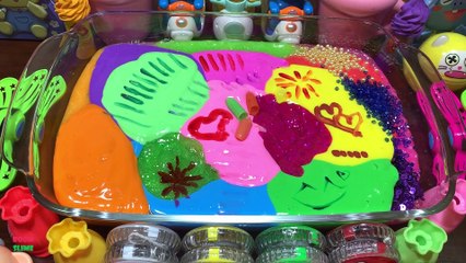 Relaxing with Piping Bags !! Mixing Random Things Into Slime !! Satisfying Slime Smoothie #668