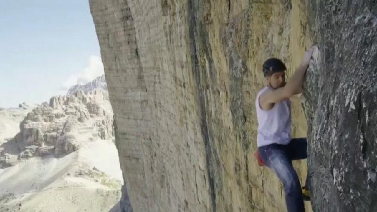 Rekord für Schweizer Extrembergsteiger: 550 Meter in 46 Minuten