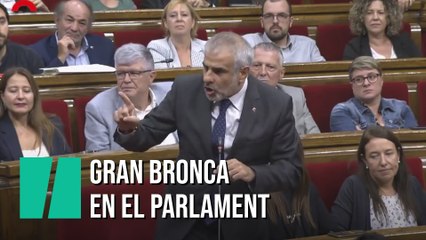 La gran bronca en el Parlament que termina con la expulsión de Carrizosa