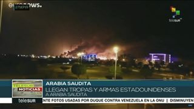 Arabia Saudita: Llegan tropas y armas procedentes de EE.UU.