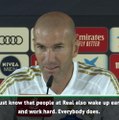 Zidane responds to Simeone's 'people's club' jibe