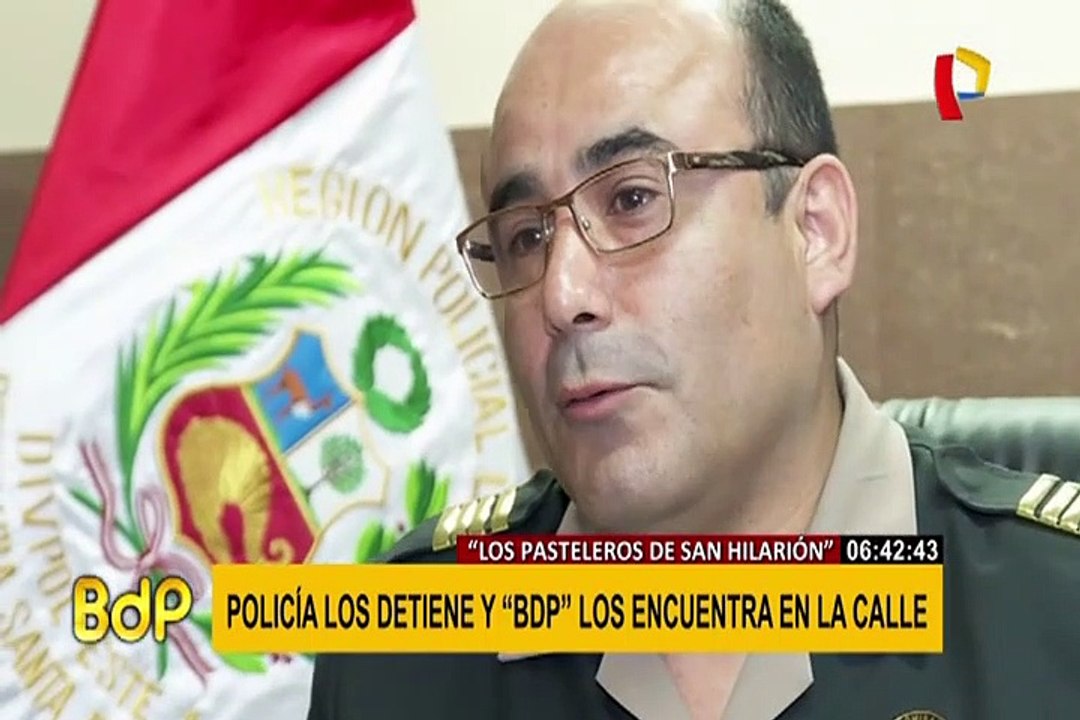 Los pasteleros de San Hilarión: los detienen pero vuelven a la calle