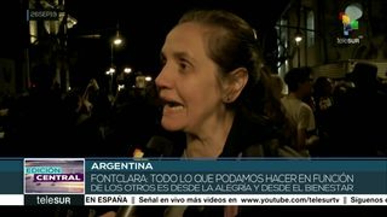 Argentina: movimiento "Si vos querés" suma seguidores a sus acciones