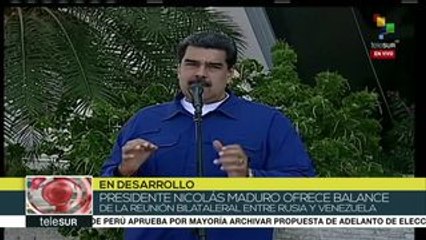 Pdte. Maduro califica como éxito total su visita oficial a Rusia