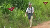 Princess Diana Visits Minefield in Angola in 1997