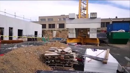 Sur le chantier de rénovation du lycée Emmanuel-Chabrier