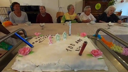Centenaires à l' Ehpad Caritas de Strasbourg-Koenigshoffen