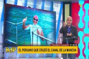 Eduardo Collazos: el segundo peruano que ha cruzado nadando el Canal de la Mancha