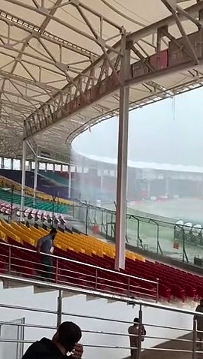 Rain in Pakistan- Sri Lanka's first cricket one day