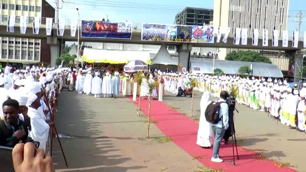 Etiyopya "Meskel" ateşini yaktı - ADDİS ABABA
