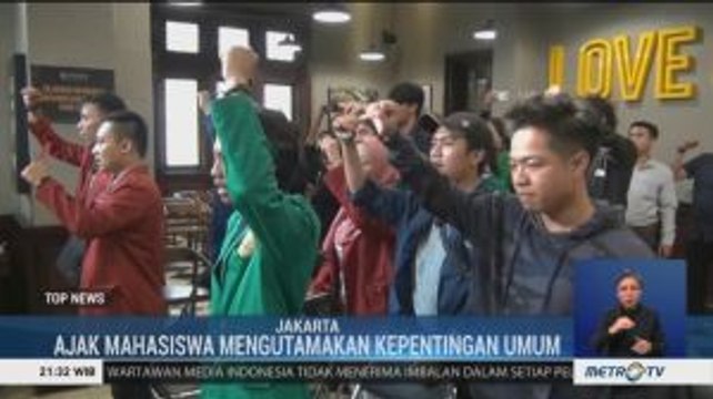 Tolak Demo Anarkis, Ajak Mahasiwa Utamakan Kepentingan Umum