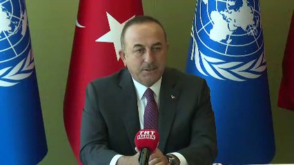 Çavuşoğlu: '(Güvenli bölge) Şu anda gelinen noktadan biz tatmin olmadık' - NEW YORK
