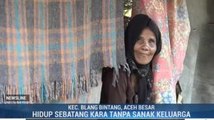 Nenek Dabit Hidup Sebatang Kara di Pos Ronda