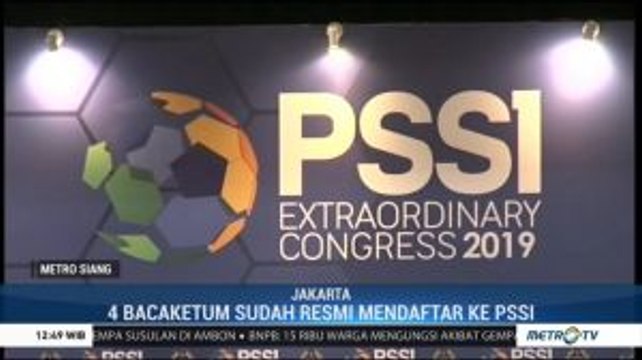 Bursa Calon Ketua PSSI Mulai Memanas
