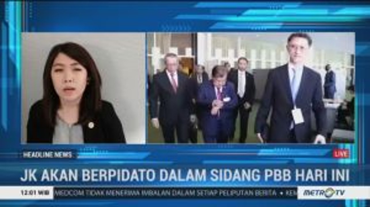 Wapres JK akan Sampaikan Pidato di Sidang PBB